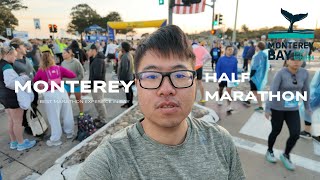 2024 Monterey Half Marathon  Most Scenic Marathon Ever Been [upl. by Ayoj3]