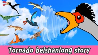 EN Tornado beishanlong story dinosaurs names for children dinosaurs animationㅣCoCosToy [upl. by Sokairyk]