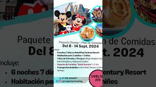 Cuánto me cuesta ir a Disney en 2024 con Hotel 4 Parques y Plan de comidas incluido [upl. by Tahmosh]