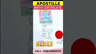 How to Get your Birth Certificate Apostille in India  Attestation amp Apostille Process  Procedure [upl. by Eralc]