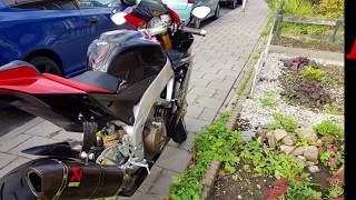 2012 Aprilia RSV4 Factory APRC Akrapovic drive by sound [upl. by Flanna]