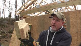 How to Build a Pole Barn Pt 6  Sheeting amp Wrapping [upl. by Dittman]