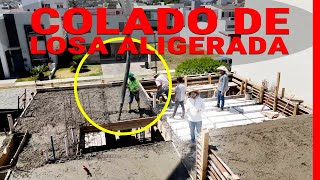 COLADO de LOSA ALIGERADA  Casa Naranjos  EP 13  Sergio el Constructor [upl. by Marlon]