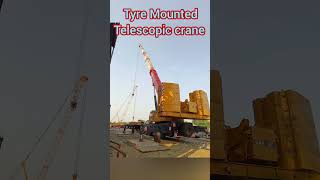 Crane Telescopic crane amp Crawler crane crane machine heavyequipment heavymachinery cranework [upl. by Barbour]