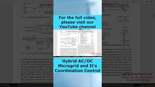 Hybrid ACDC Microgrid and Its Coordination Control [upl. by Aubree]