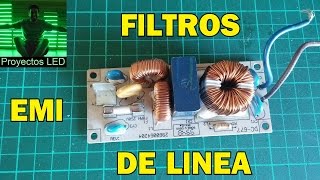 Probando filtros de linea EMI Interferencia Electromagnética [upl. by Jeaz81]