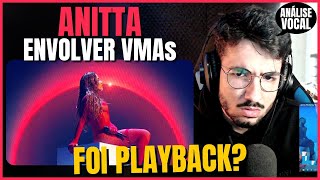 ANITTA LEVA PREMIAÇÃO NO VMAS ANÁLISE VOCAL COMPLETA [upl. by Lledal]