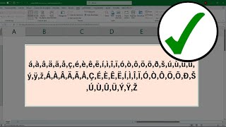 Corregir caracteres especiales ✔️ Tíldes Acentos Ñ yo Otros en Excel [upl. by Assinna]
