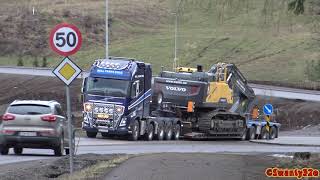 Volvo FH16 750  roadtest with 120 ton [upl. by Edmund]