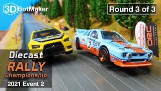 Diecast Rally Car Racing  Event 2 Round 3 of 3  DRC Championship [upl. by Pazit]