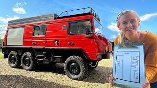 HOW TO Make The MOST Of Your Interior Space Overland Camper Build [upl. by Anetsirk]