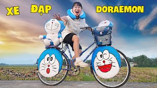 Hà Sam Thử Thách Chế Tạo Xe Đạp Cũ Thành Xe Đạp Doraemon Mới Siêu Đẹp [upl. by Mansfield]