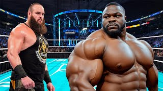 🔥WWE 2K24  Braun Strowman vs Flamberge  FULL MATCH  WWE Nov 1 2024 [upl. by Sharman]