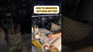 How to memorize lectures better  shortfeed shorts lecture memorize how better [upl. by Adnor]