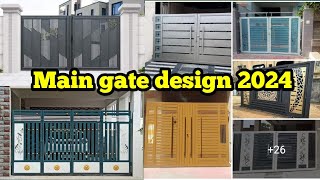 MAIN gate design ideas 2024  house fort Gate design  iron gate design [upl. by Nivram]