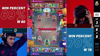 ALL MATCHES  PedroTm Finalist at CRL 2023 Compilation  Clash Royale World Finals [upl. by Jonas]