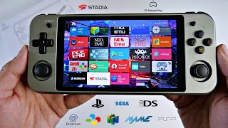 Hybrid Android Emulation Game Console  2022 ANBERNIC RG552 Review [upl. by Mays]