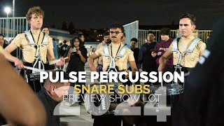 Pulse Percussion 2024  Micd Up Snare Subs  Pulse Preview Show [upl. by Hallett740]