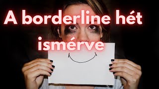 A borderline hét ismérve [upl. by Yeltsew]