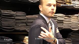 quotItalian Gentlemanquot Neapolitan Jacketquot  quotGiacca Napoletanaquot quotItalian Tailoringquot quotItalian Fashionquot [upl. by Ahsea]