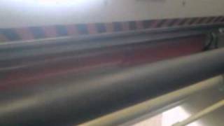 Vardar Tannery Machinery Reconditioned CM Fleshing Machine Test [upl. by Knighton]