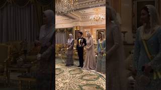 Malaysian Royalties At The Majlis Istiadat Persantapan Pengantin Diraja [upl. by Hamon]