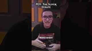 POV The Sliver Debate  Magic The Gathering  shorts edh mtg commander [upl. by Yssis]