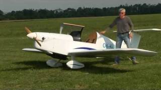 SD1 Minisport homebuilt ultralight aircraft [upl. by Enitsua293]