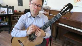 Lesson Easy Greensleeves for Classical Guitar [upl. by Geis]