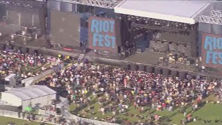 Riot Fest kicks off in Chicago’s Douglass Park after location controversy [upl. by Acihsay]