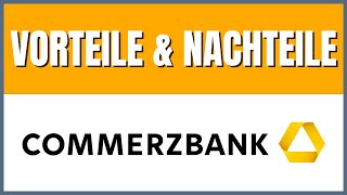 Commerzbank Girokonto 2023 Lohnt es sich [upl. by Hoes620]