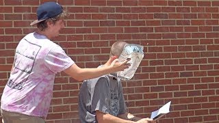 Giant Pie In The Face Prank [upl. by Animaj]