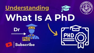 What Exactly Is A PhD  The Complete Guide [upl. by Otila111]