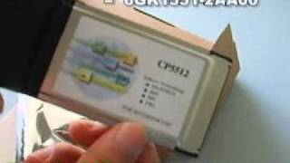 CP5512communication card for laptopcorrespond to Siemens 6GK15512AA00 [upl. by Solraced]