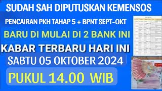 INFO CAIR PKH BPNT HARI INI YESS GILIRAN BANK INI WILAYAH INI SUDAH BISA DICEK YA INI DIA INFONYA [upl. by Arataj]