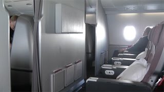 A380 Premium Economy Class Qantas QF1 Sydney to Singapore [upl. by Htebirol]