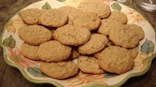 Peanut Butter Oatmeal Cookies by Diane Lovetobake [upl. by Sulihpoeht]