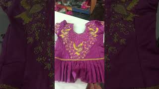 Baby neck design embroidery worktelugu fashion song [upl. by Arnon]