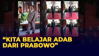 Potret Prabowo Tak Injak Karpet Merah di Lorong KTT G20 Tuai Pujian [upl. by Schwab]