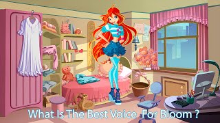 Winx Club  Bloom Ranking Voice [upl. by Llewsor]