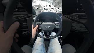 Audi Q6 interior quality check audi cars audiq6 automobile shorts electriccars2024 [upl. by Yromas]