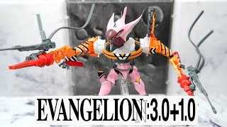 Evangelion Unit08 BICC figure review  Rebuild of Evangelion  NXEdgestyle [upl. by Aicekal538]