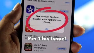 Fixed Your Account Has been Disabled from App store amp iTunes [upl. by Foote]