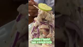 Un buen ceviche 🤍 Vamos a descubrirlo ✨ caracas youtubeshorts cuantocuesta [upl. by Eelanej]