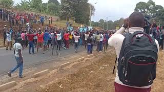 MERU UNIVERSITY STUDENT WELCOMES VC ROMANUS ODHIAMBO BACK [upl. by Trstram65]