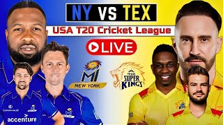 LiveMI New York vs Texas Super Kings  MINY vs TSK  Match 12 of Major League Cricket 2024 Live [upl. by Law]