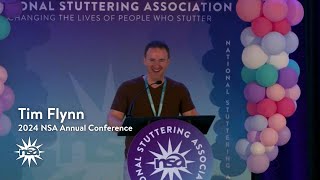 NSA Storytellers  Tim Flynn  2024 National Stuttering Association Annual Conference [upl. by Yalc]