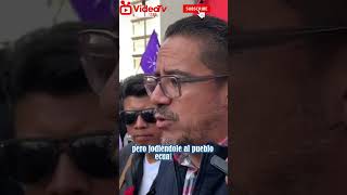 quotJosé Villavicencio INICIA MOVILIZACIONES contra las POLÍTICAS del GOBIERNO NOBOAquot [upl. by Paynter]