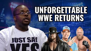 Unforgettable WWE Returns Comebacks amp Shocking Surprises [upl. by Seagrave]