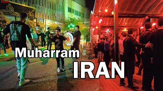 IRAN Muharram Carnival 2024 In Tehran Shiraz Night Walk Muharram 2024 ایران [upl. by Jolyn]